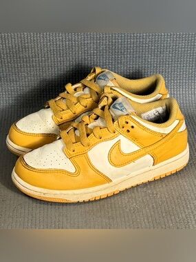Nike Dunk Low Honeycomb/Honeycomb Sail Sneakers FB9108-700 Kid’s Size 1.5Y